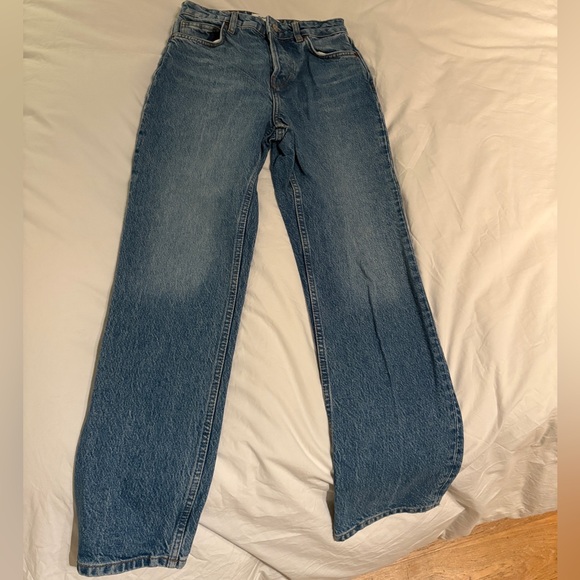 Reformation High Rise Jeans - Classic Blue - Picture 8 of 11